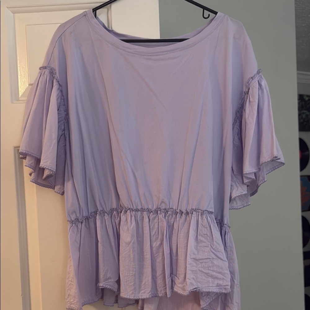 Anthropologie Lavender Women's Top